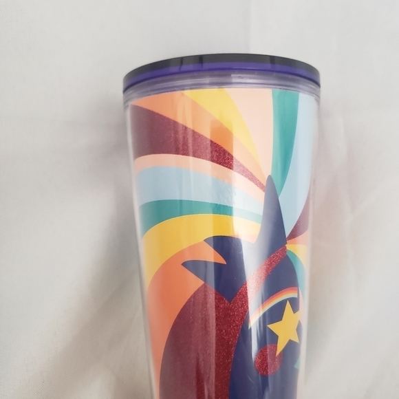 Starbucks Venti Tumbler Pride Siren 2020 Cold Cup Rainbow Wave Collectible - Picture 3 of 9